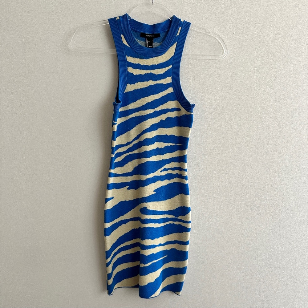 Tiger Striped Mini Dress